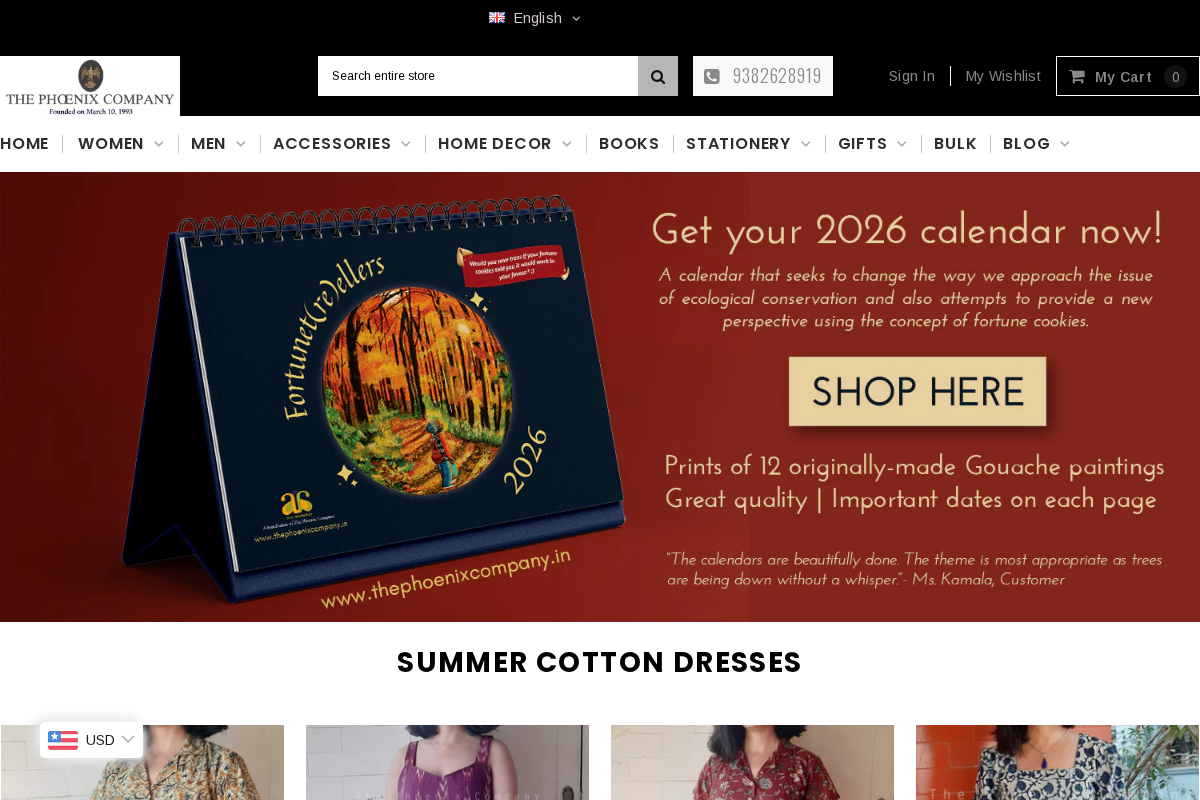 The Phoenix Company homepage screenshot