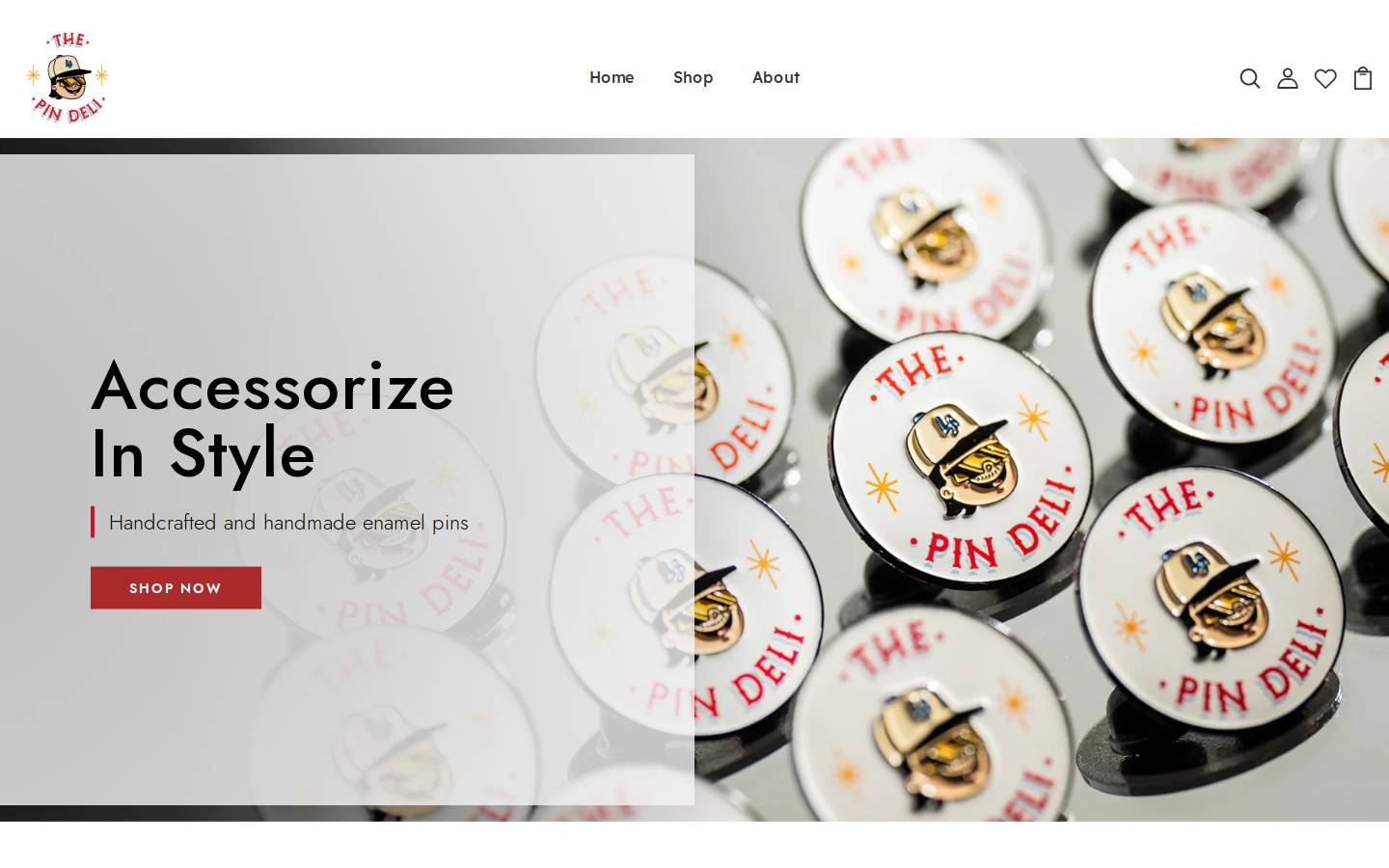 thepindeli.com homepage screenshot