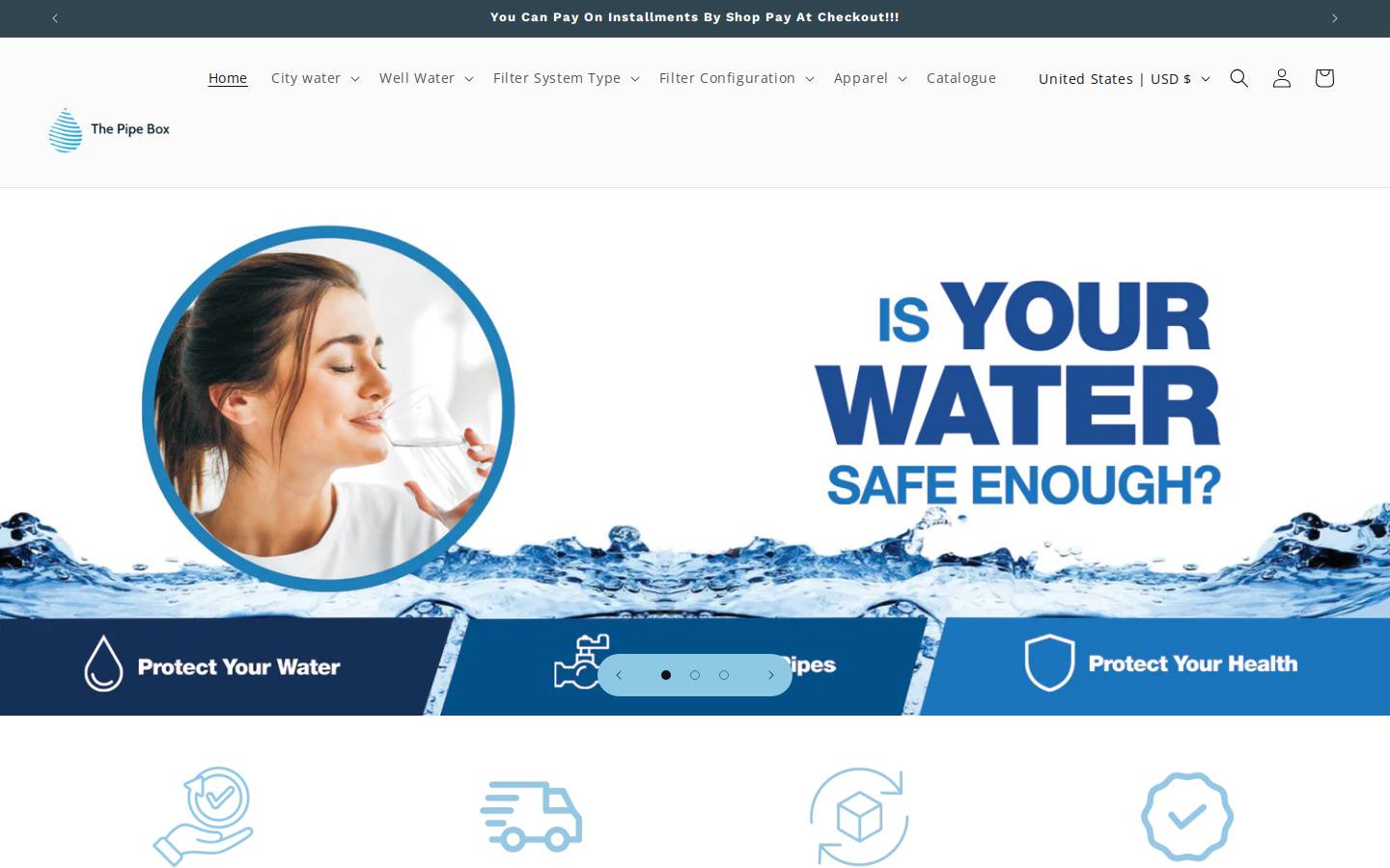 thepipebox.com homepage screenshot