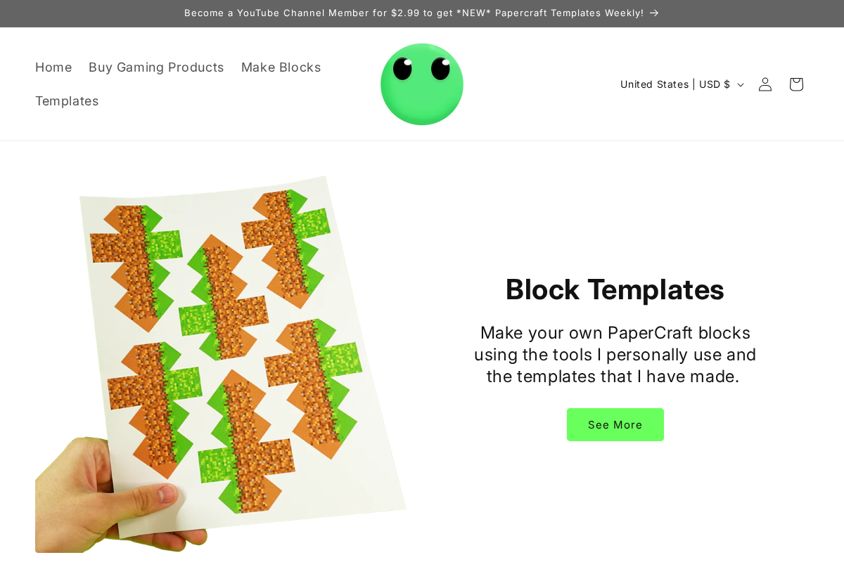 theplopcrafts.com homepage screenshot