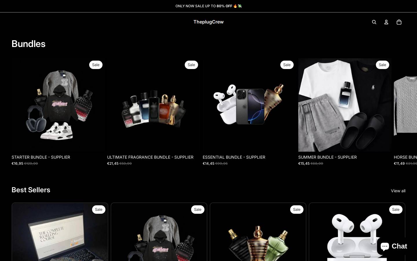 Theplugcrew homepage screenshot