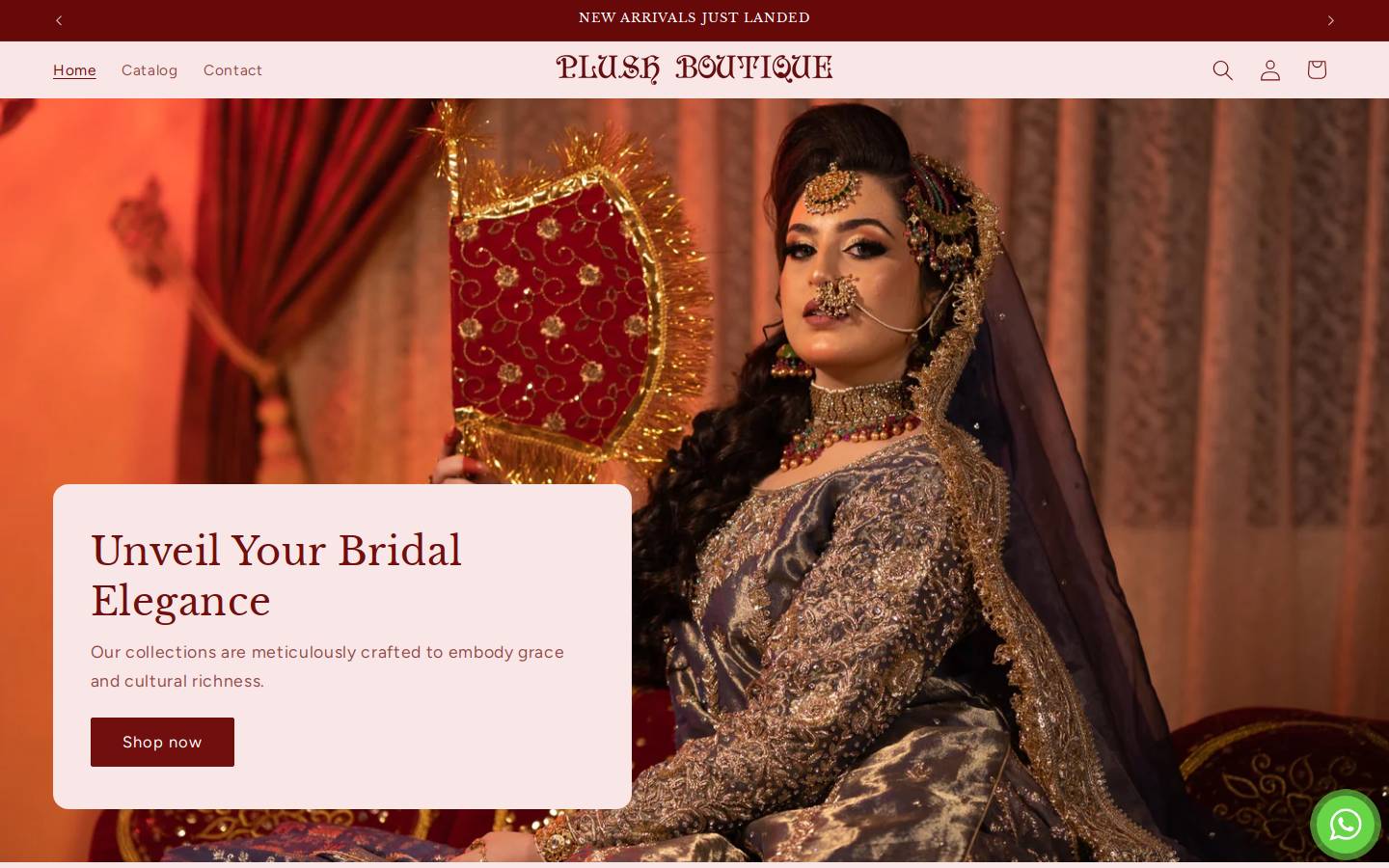 theplushboutique.com homepage screenshot