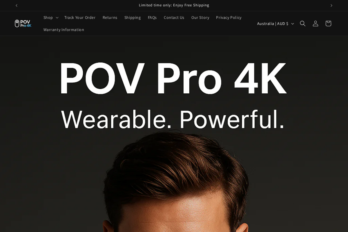 Thepovpro homepage screenshot