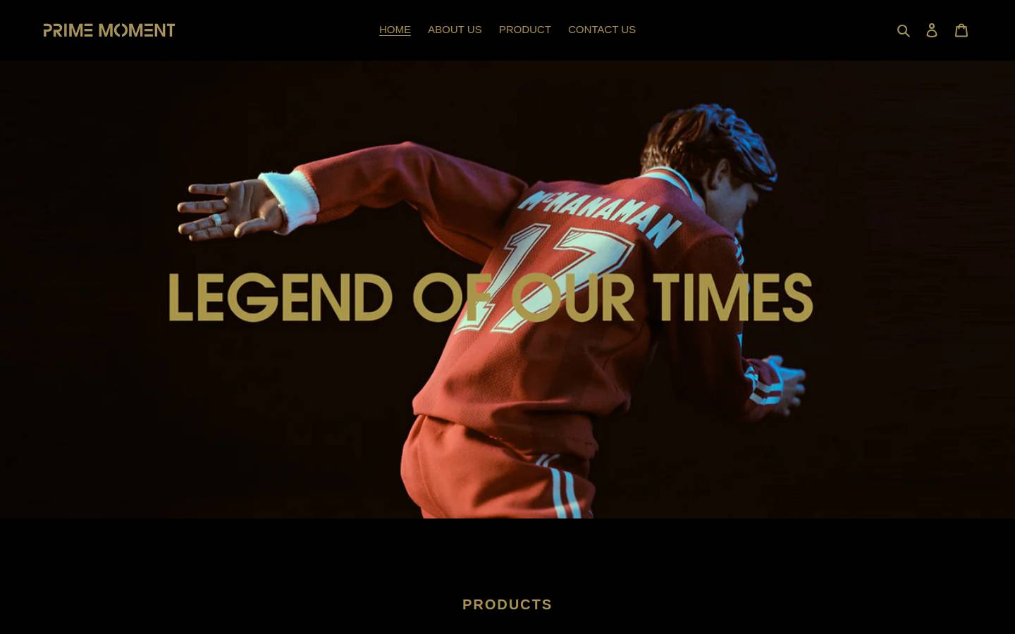theprimemoment.com homepage screenshot