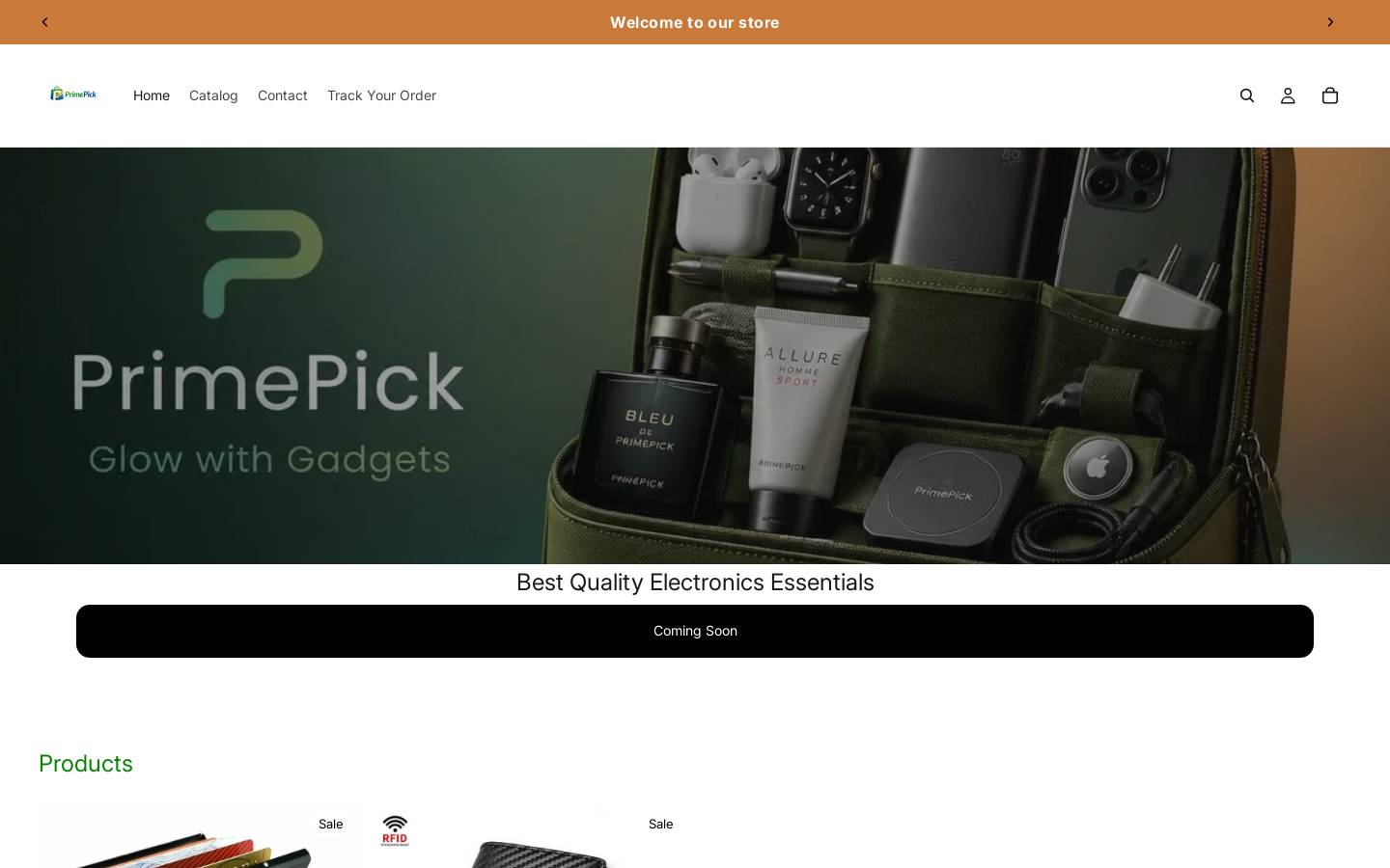 theprimepicks.store homepage screenshot