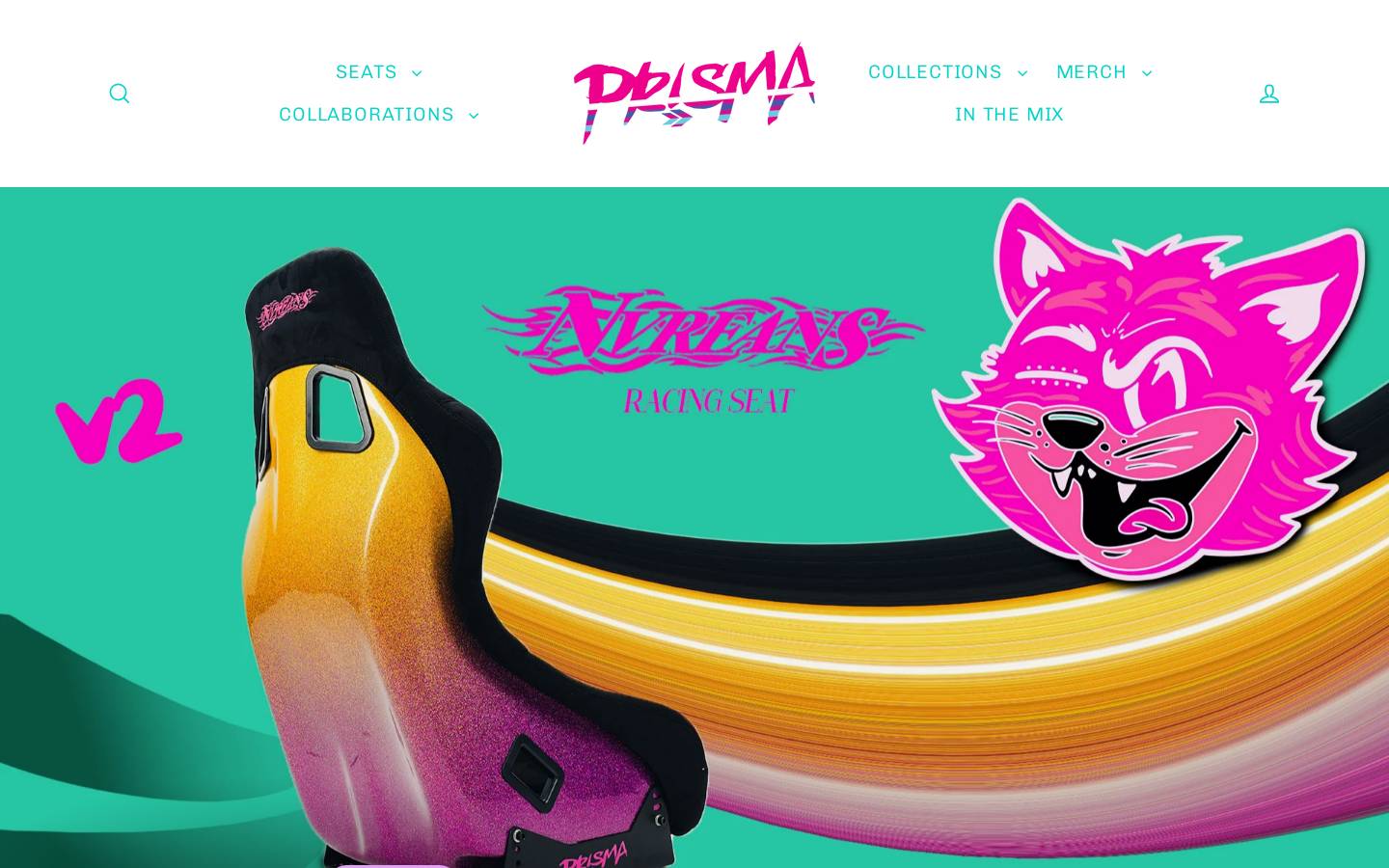 theprismalab.com homepage screenshot