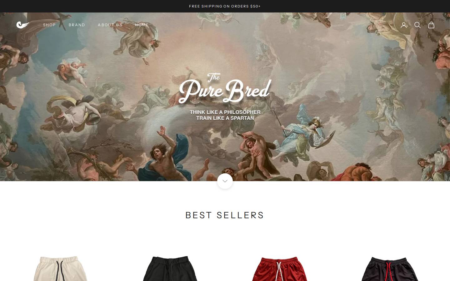 thepurebred.com homepage screenshot
