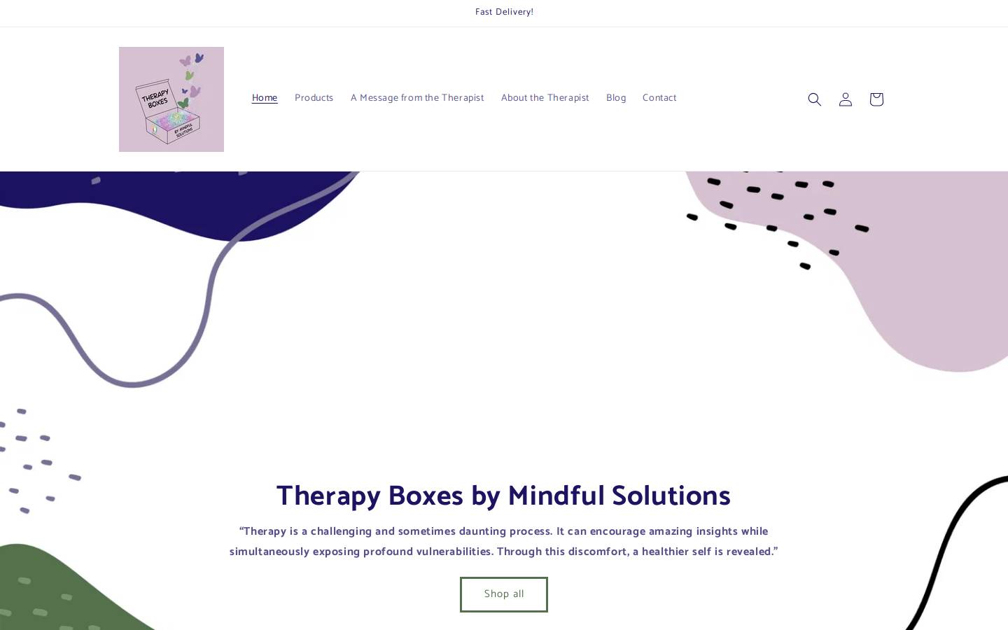 therapybox.net homepage screenshot