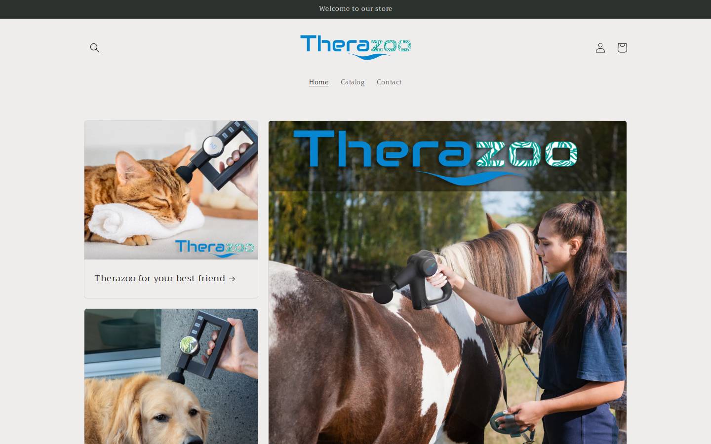 therazoo.com homepage screenshot
