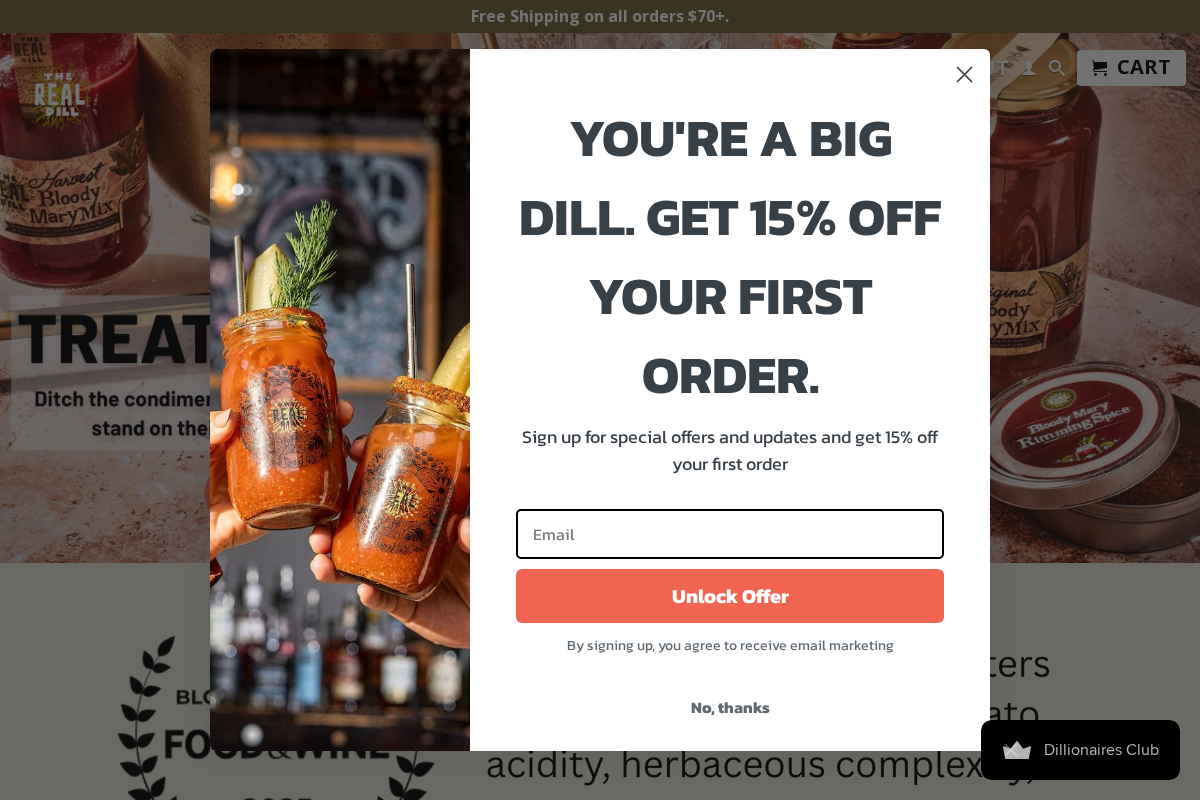 therealdill.com homepage screenshot