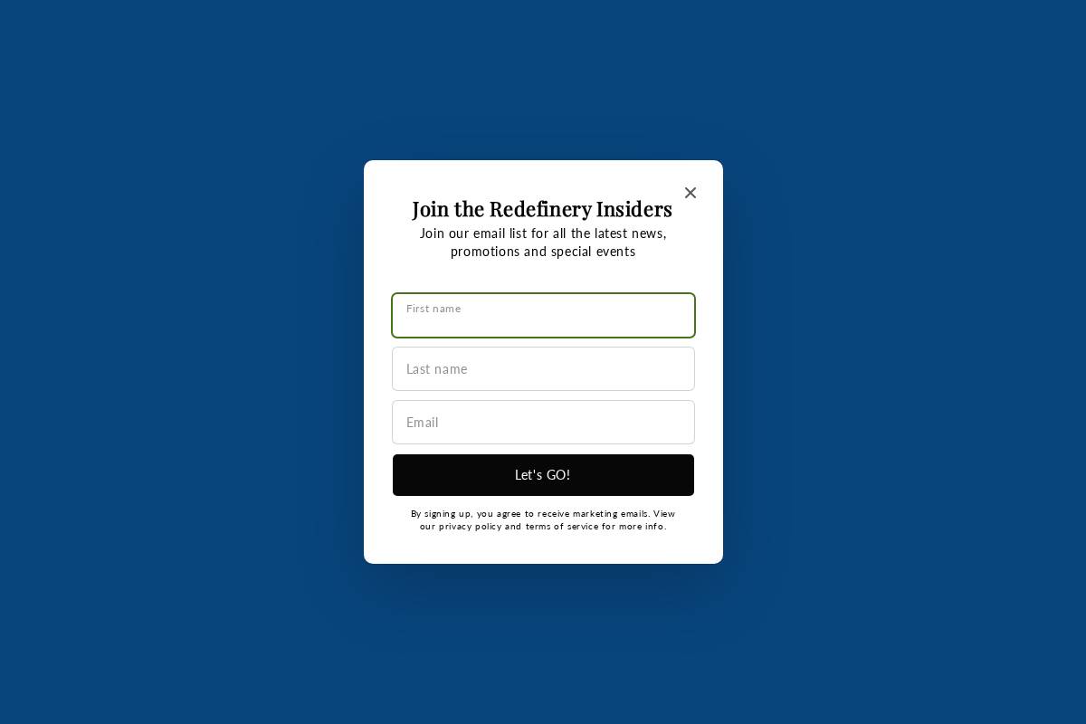 theredefinery.org homepage screenshot