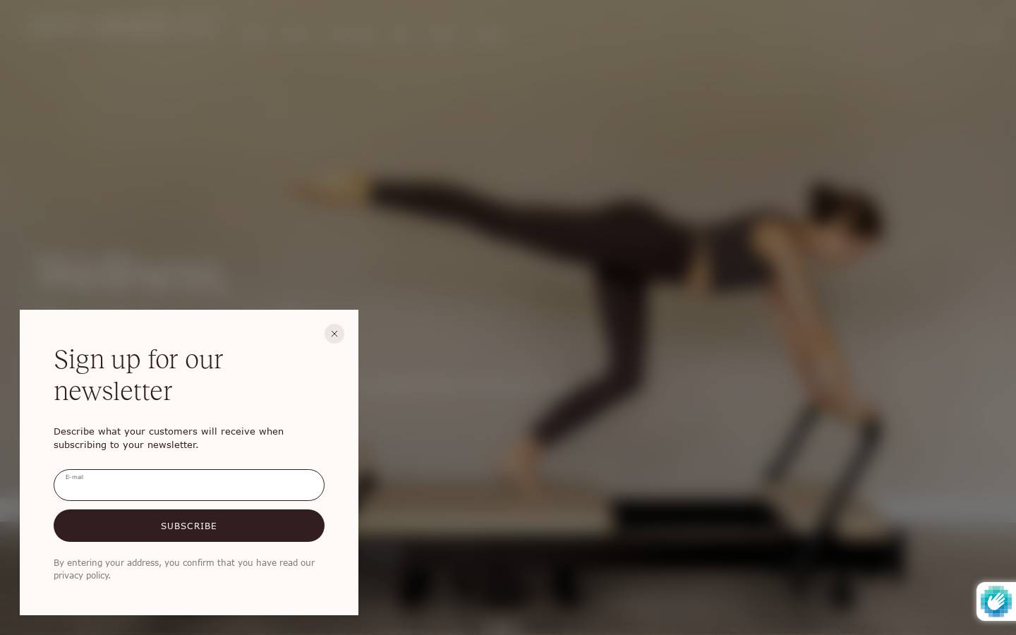 Thereformer homepage screenshot