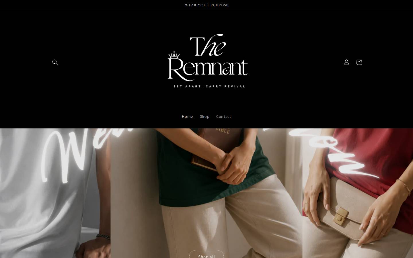 theremnant.in homepage screenshot