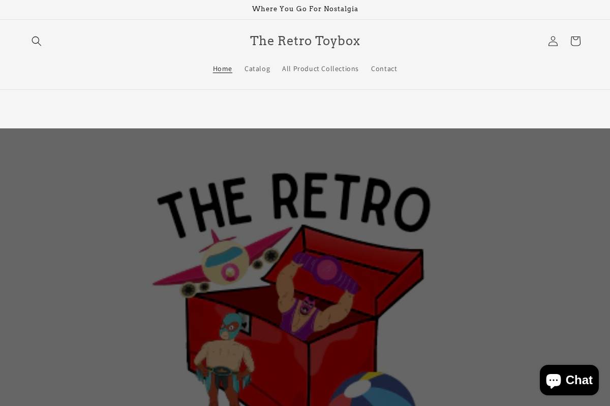 theretrotoyboxpa.com homepage screenshot