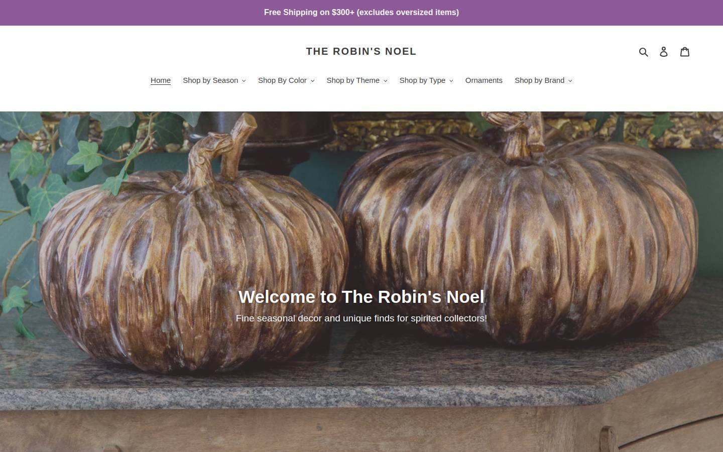 therobinsnoel.com homepage screenshot