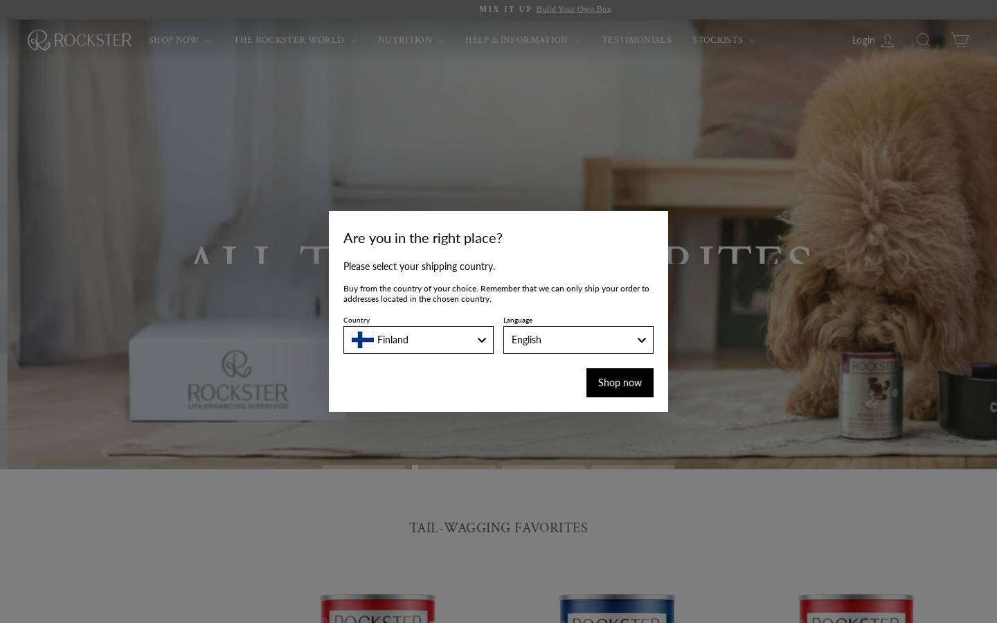therockster.de homepage screenshot