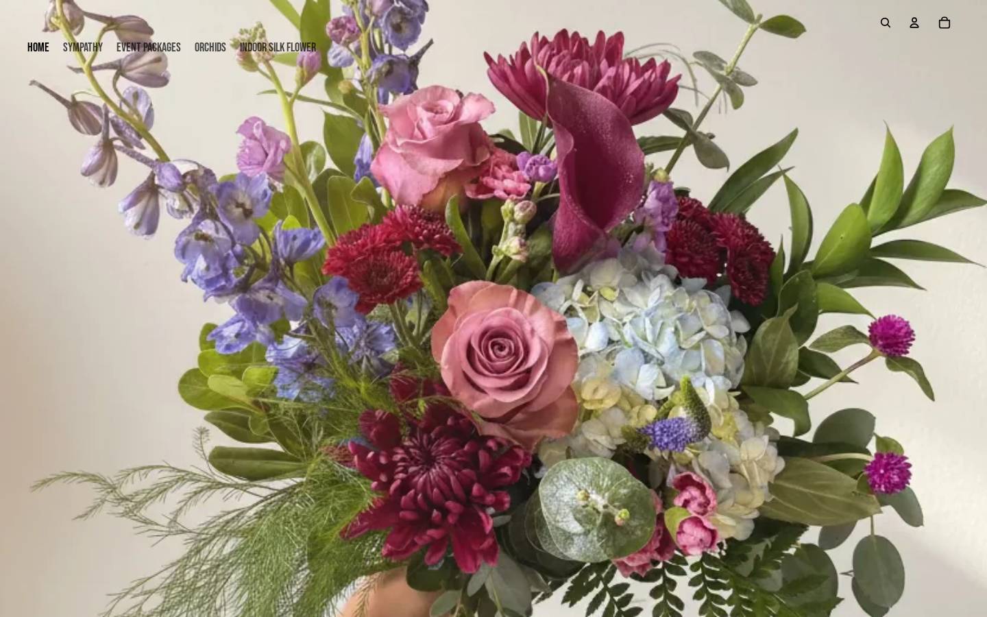 therootsandblooms.com homepage screenshot