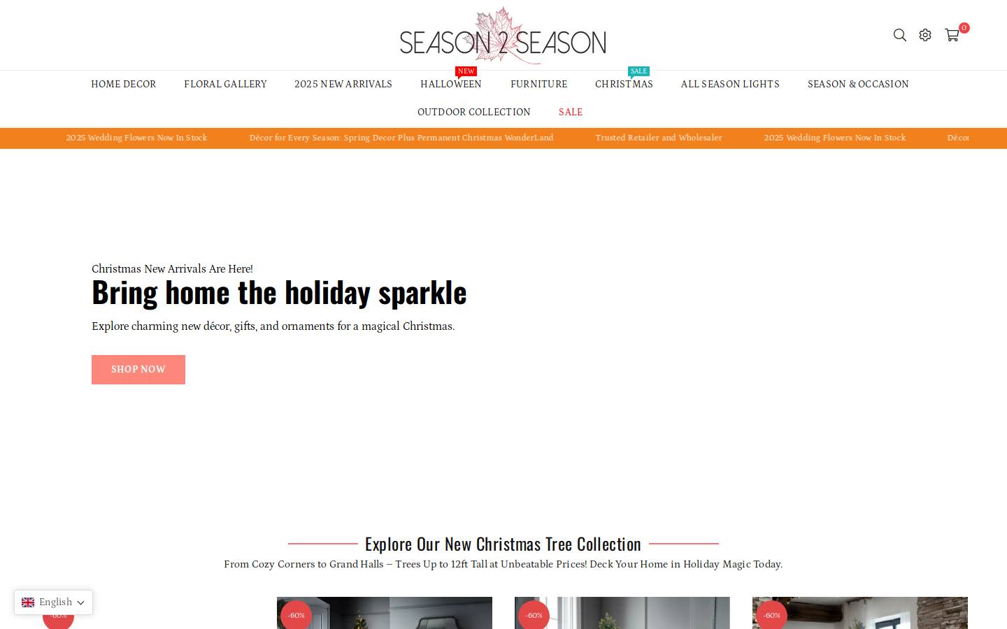 theseason2season.com homepage screenshot