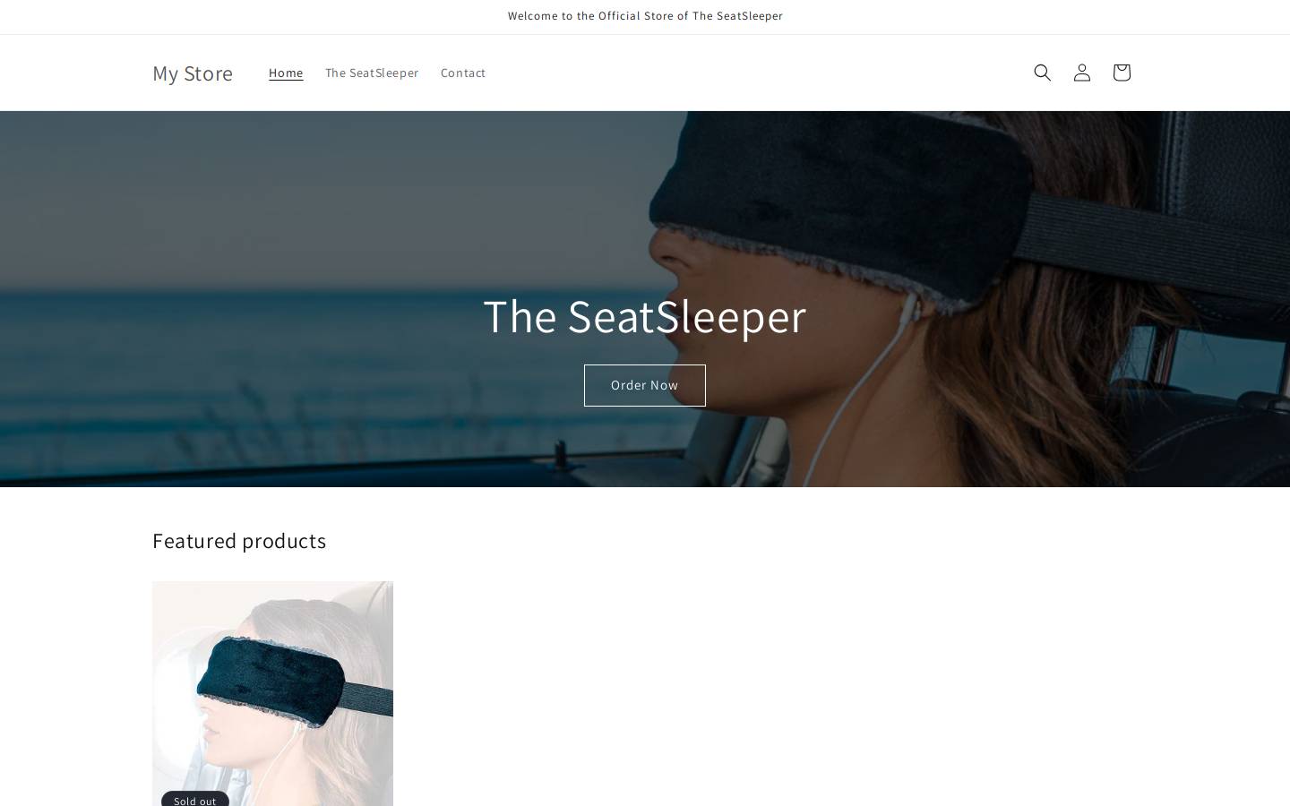 theseatsleeper.com homepage screenshot