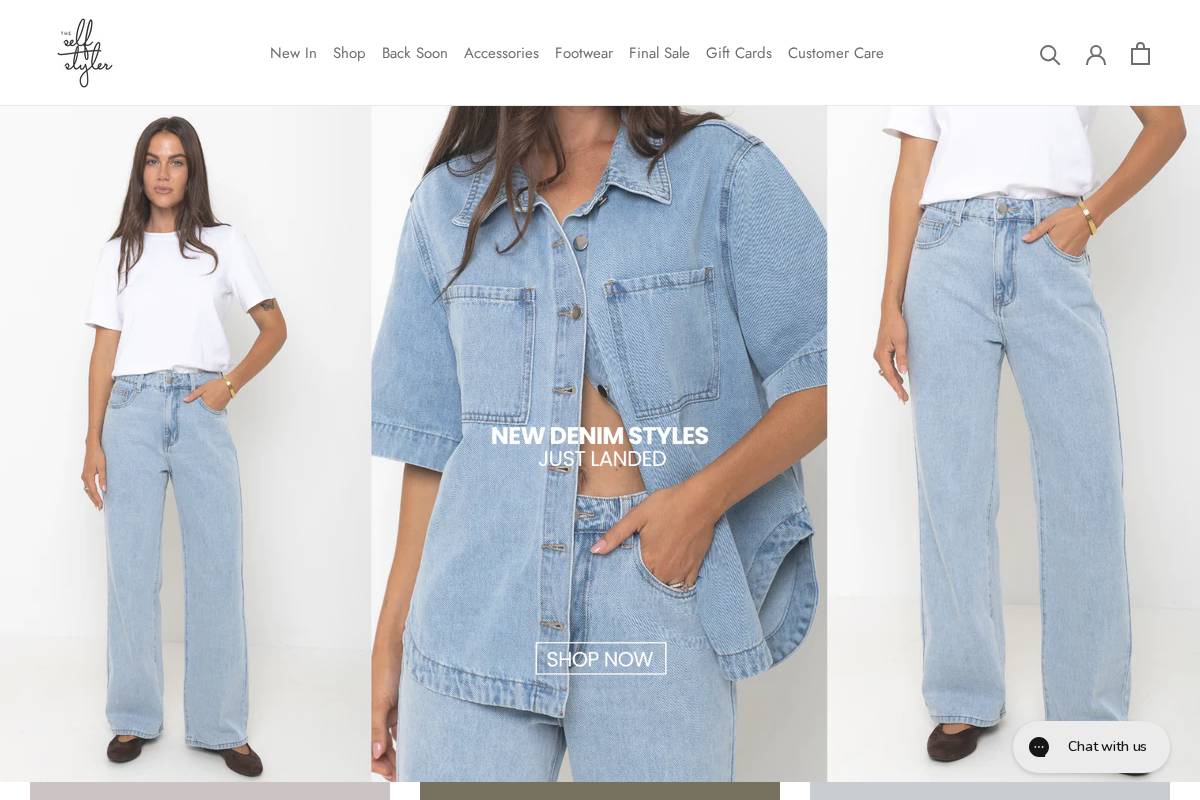 theselfstyler.com homepage screenshot