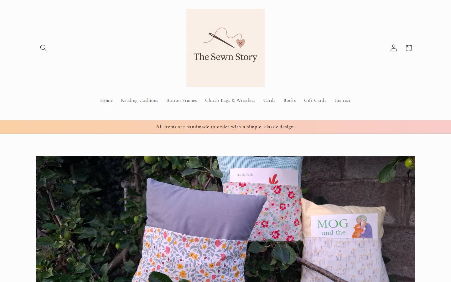 thesewnstory.com homepage screenshot