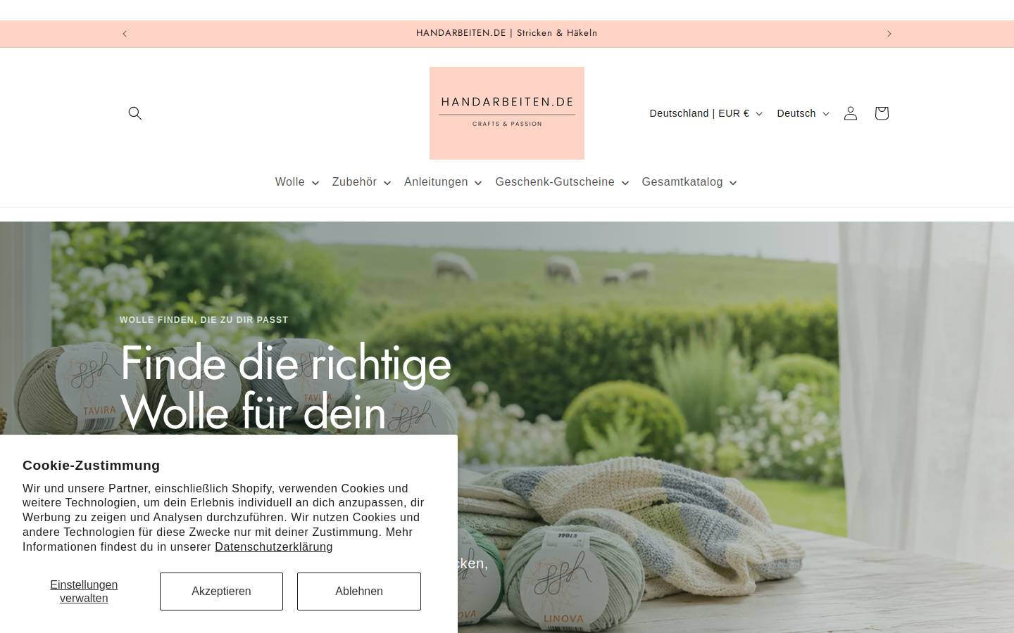 thesheepsbarber.com homepage screenshot