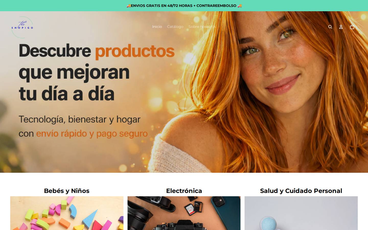 theshopigo.com homepage screenshot