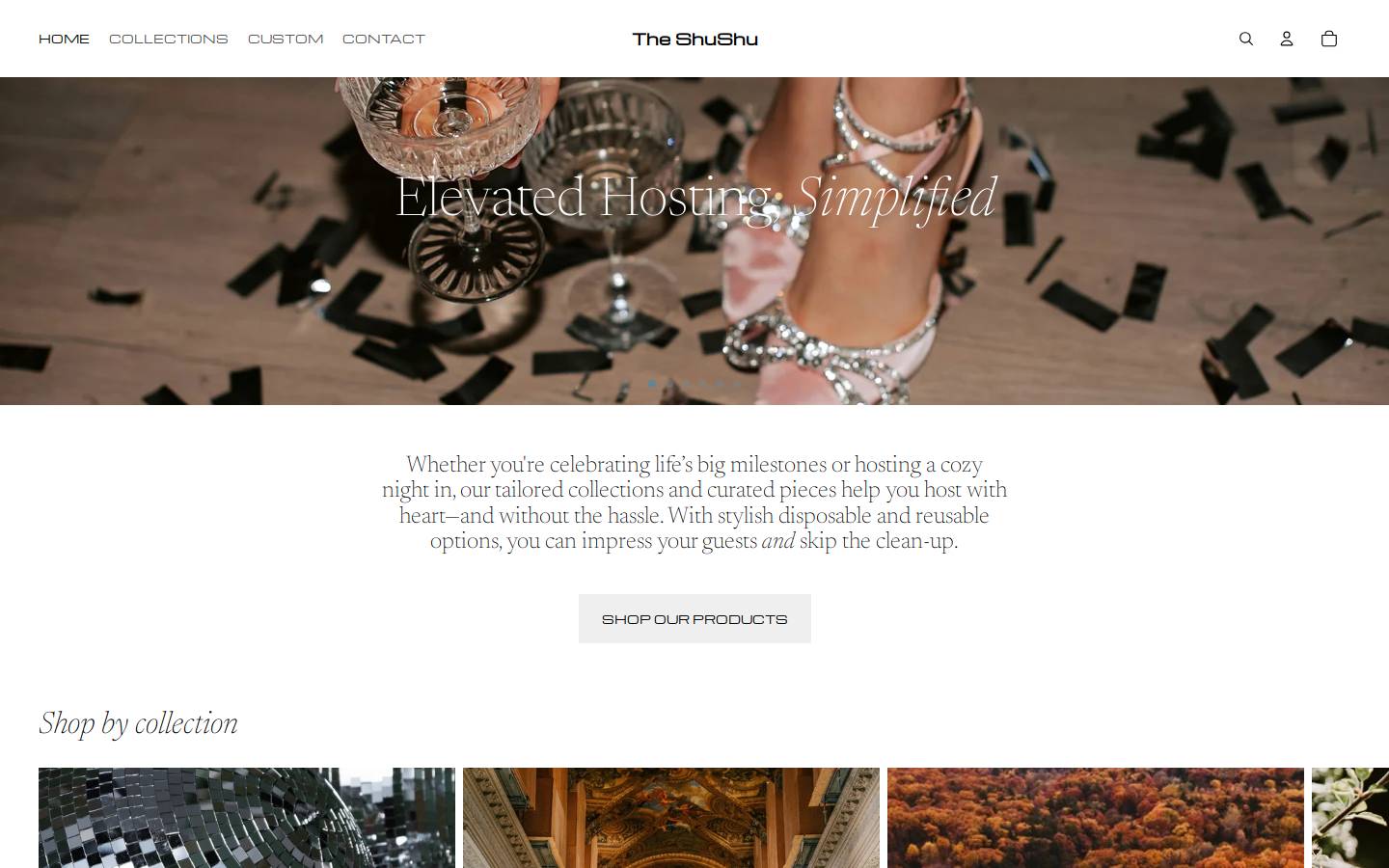 theshushu.com homepage screenshot