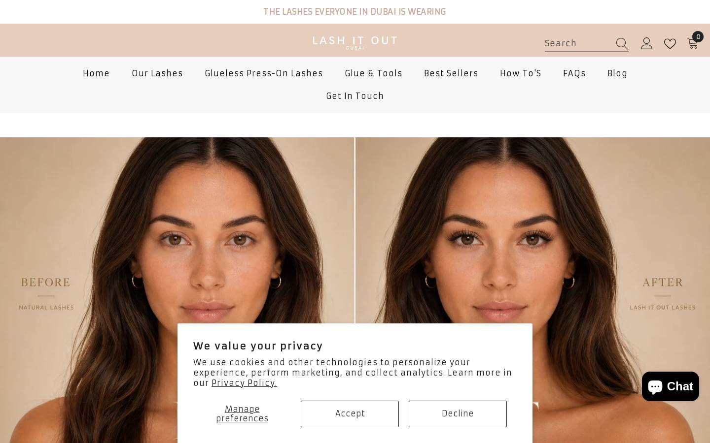thesilverlashes.com homepage screenshot