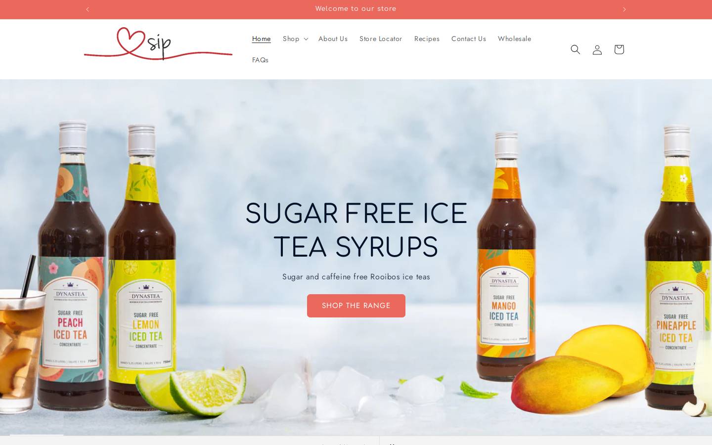 thesip.store homepage screenshot