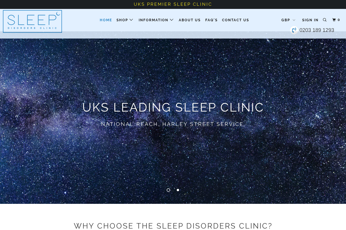 SDC homepage screenshot