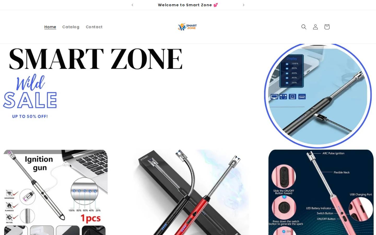 thesmartzone.online homepage screenshot