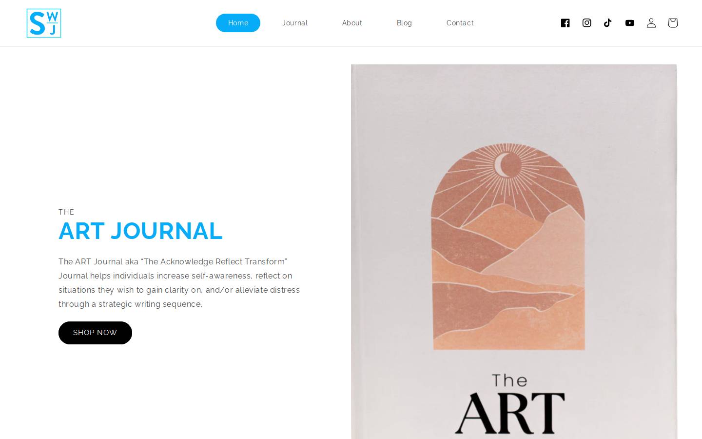 thesocialworkjournal.com homepage screenshot