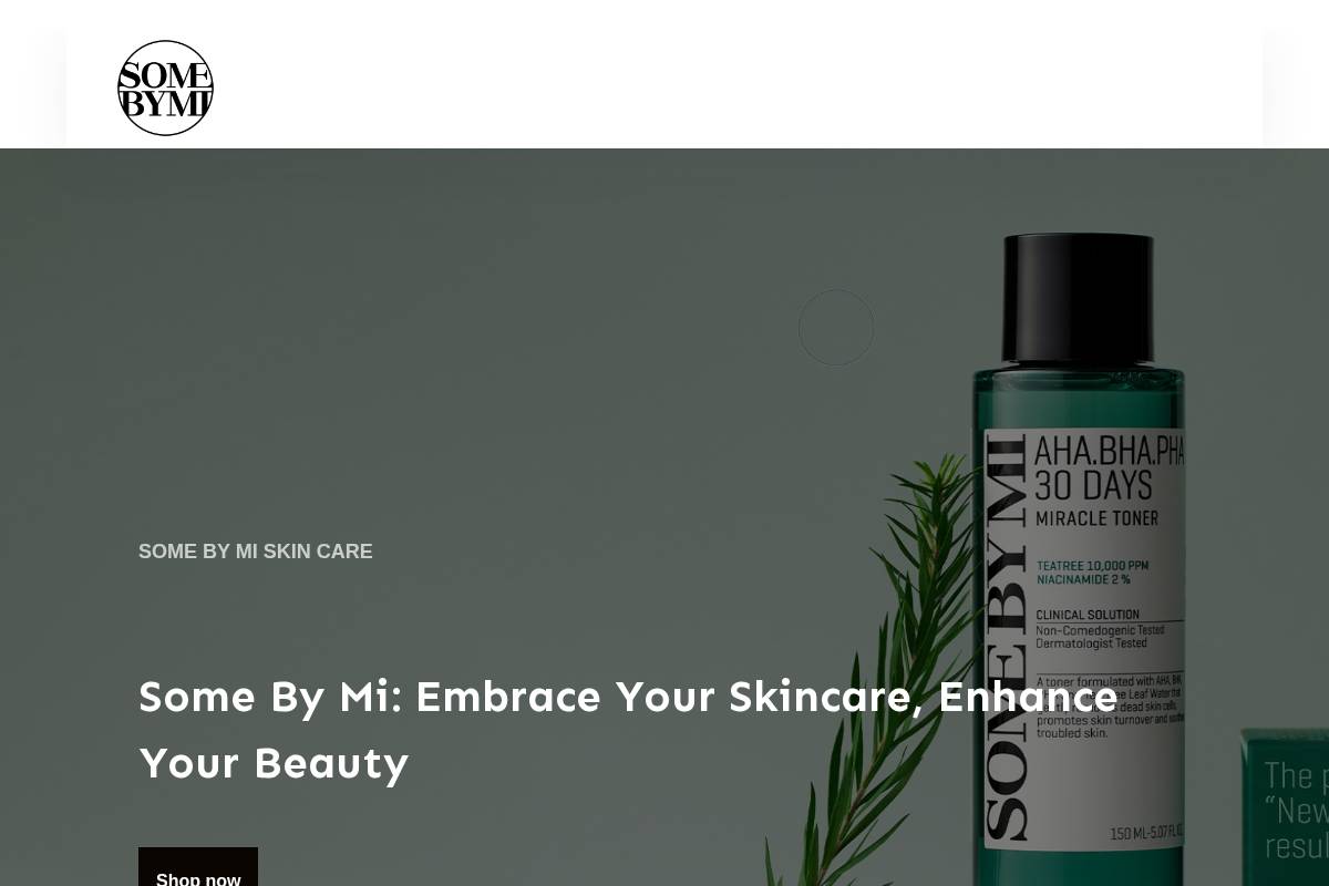 thesomebymi.com homepage screenshot