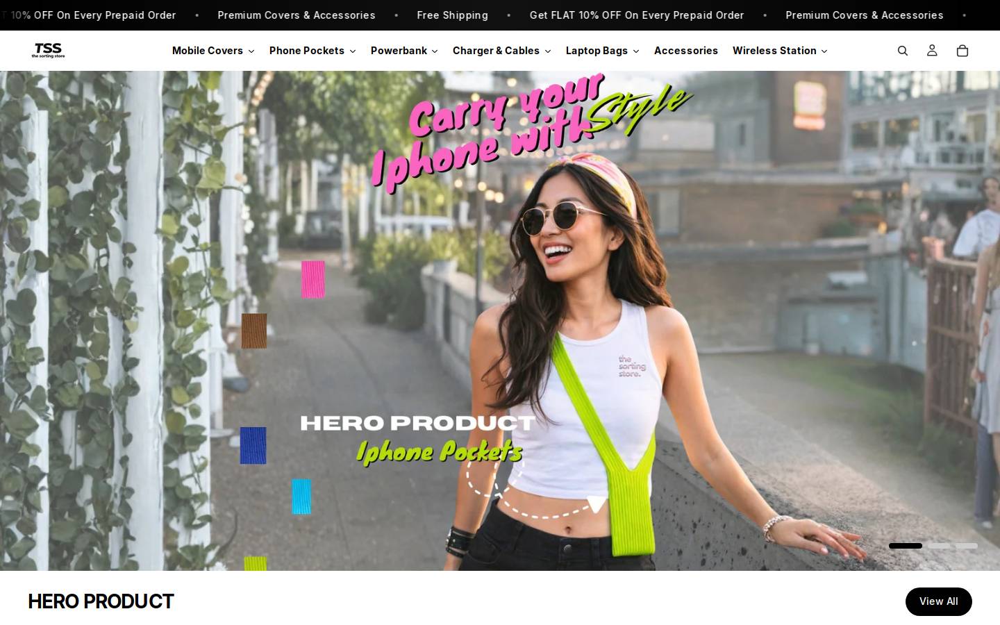 thesortingstore.com homepage screenshot