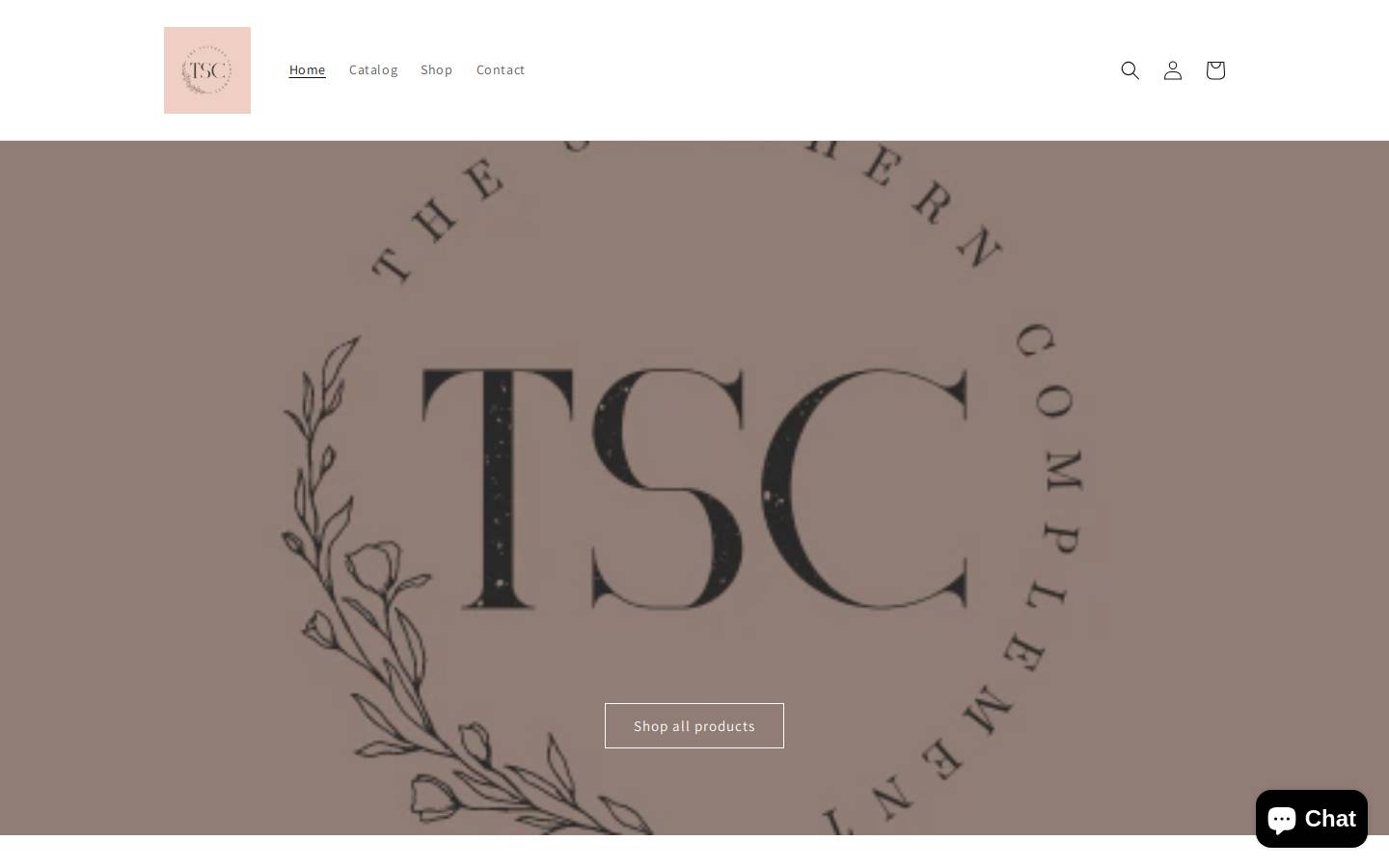thesoutherncomplement.com homepage screenshot
