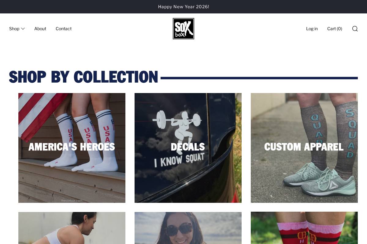 thesoxbox.com homepage screenshot