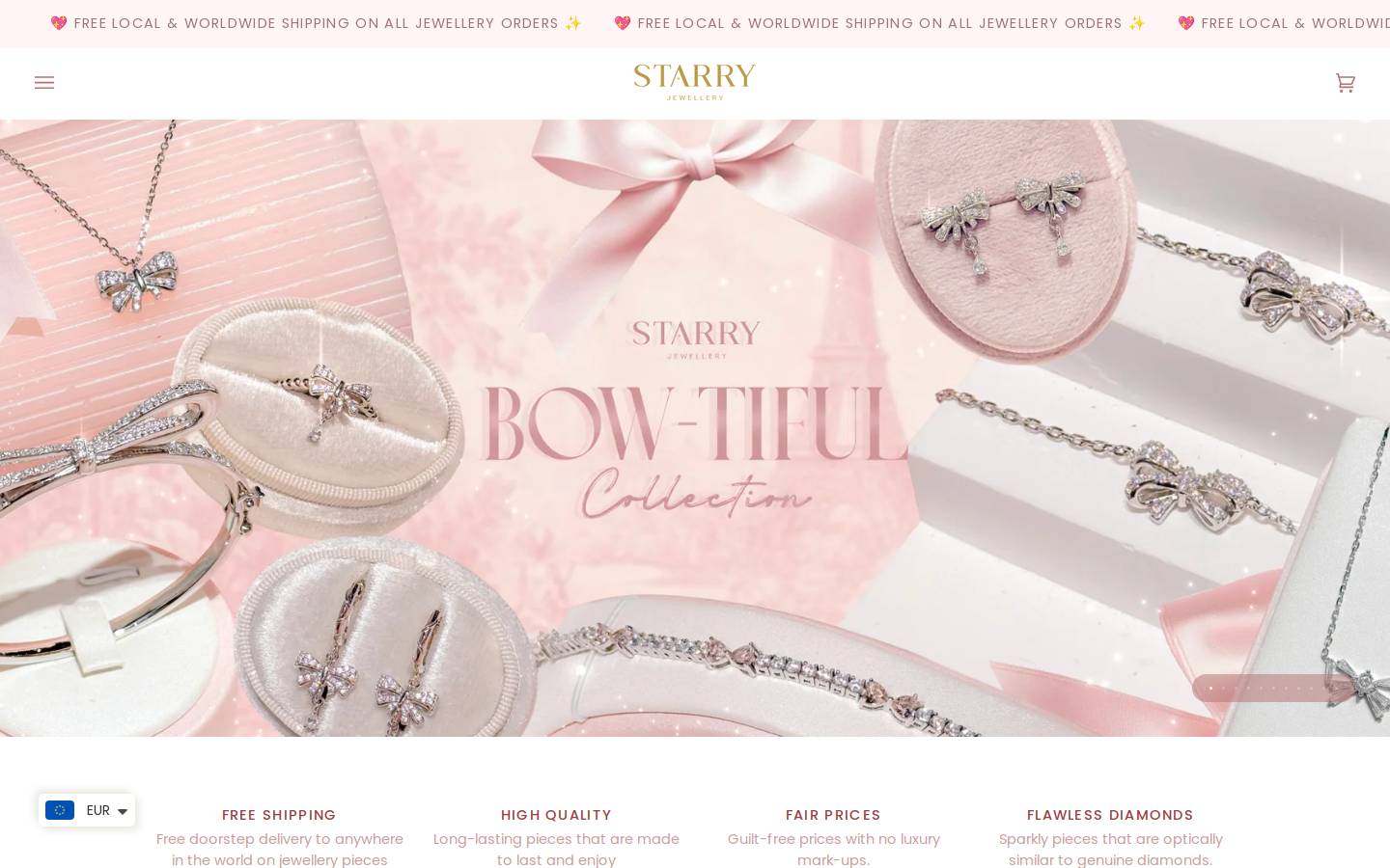 thestarry.co homepage screenshot