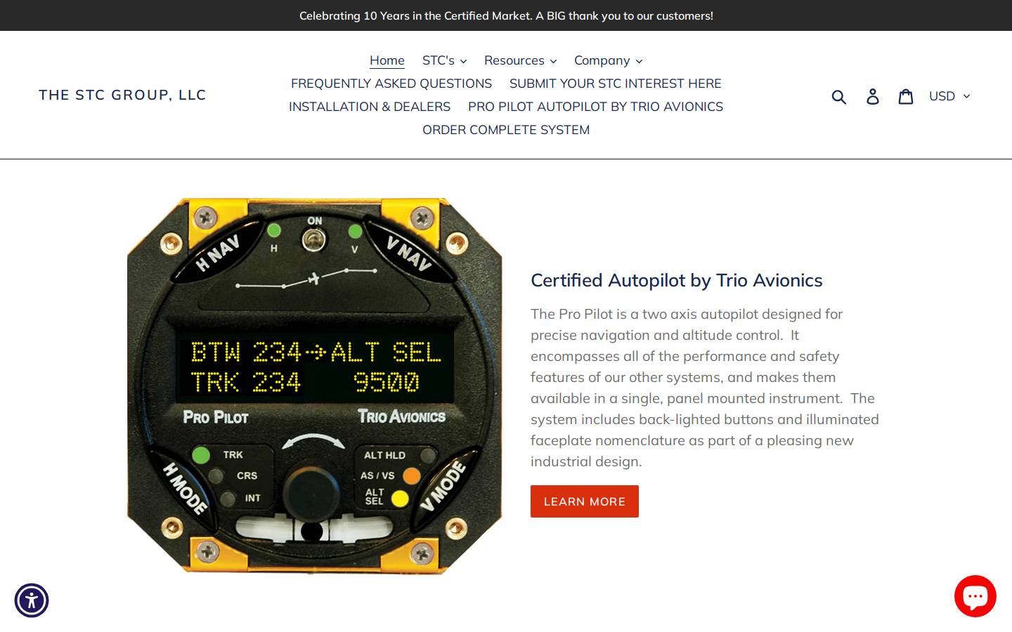 thestcgroupllc.com homepage screenshot