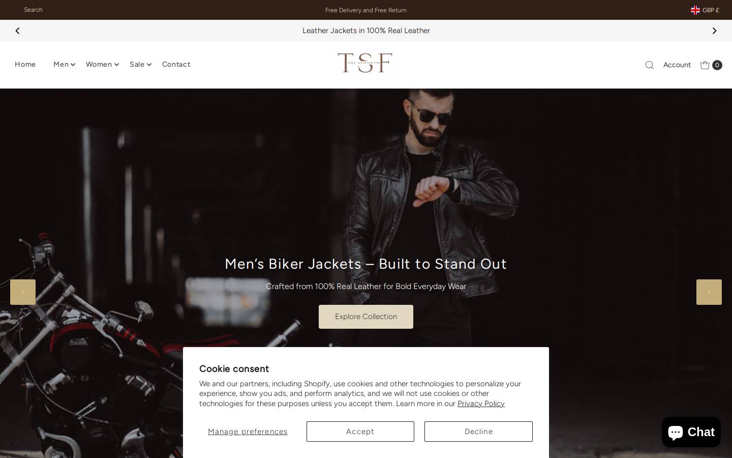 thestitchfit.com homepage screenshot