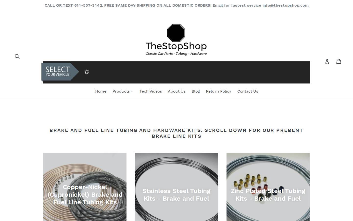 thestopshop.com homepage screenshot