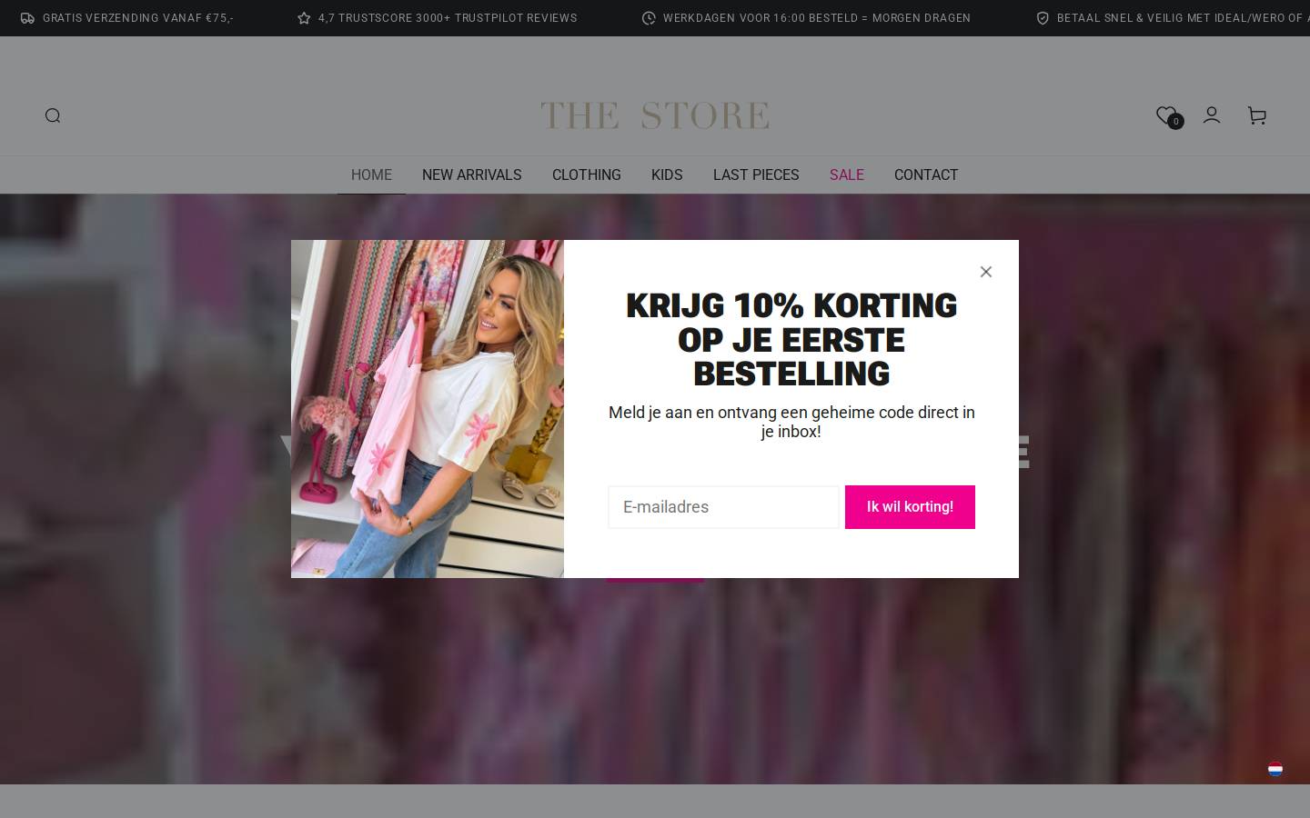 The Store Woerden homepage screenshot