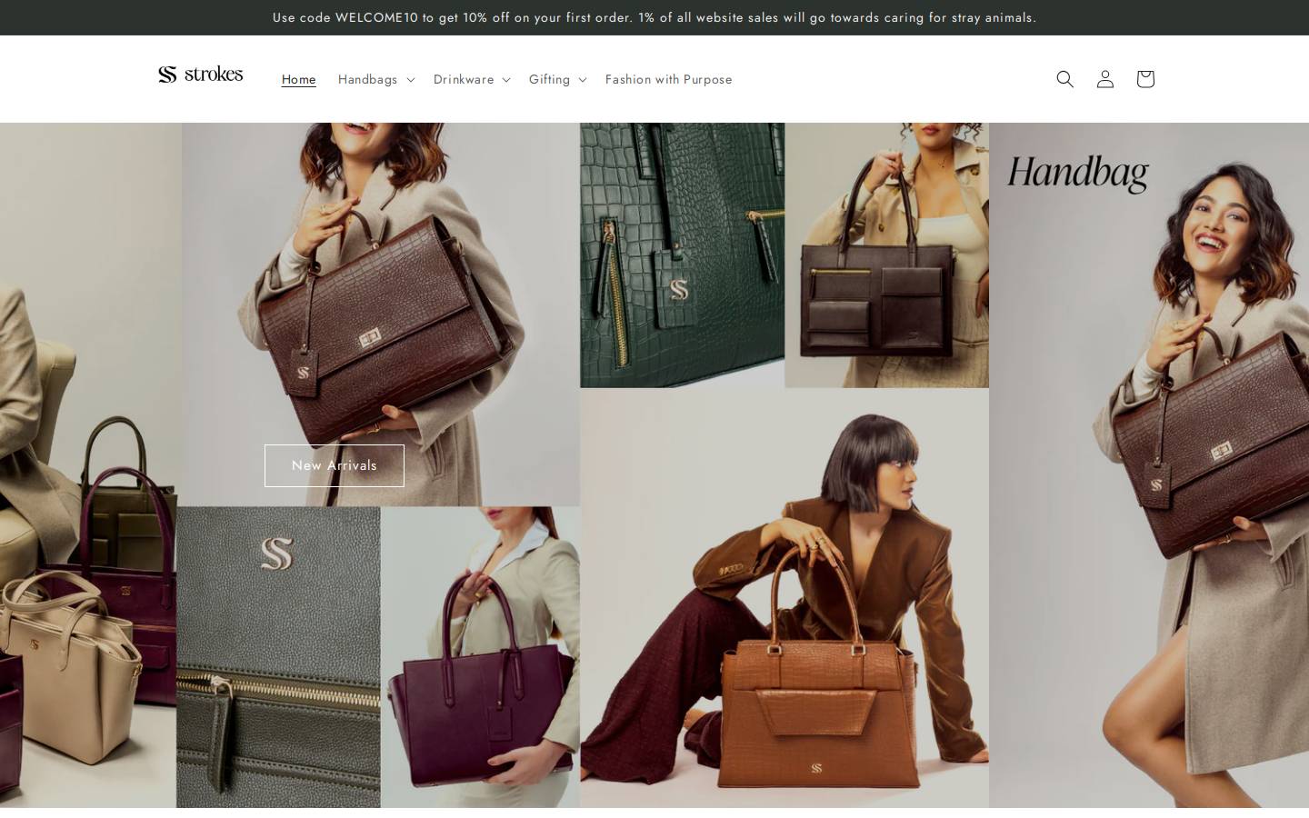 thestrokesgallery.com homepage screenshot