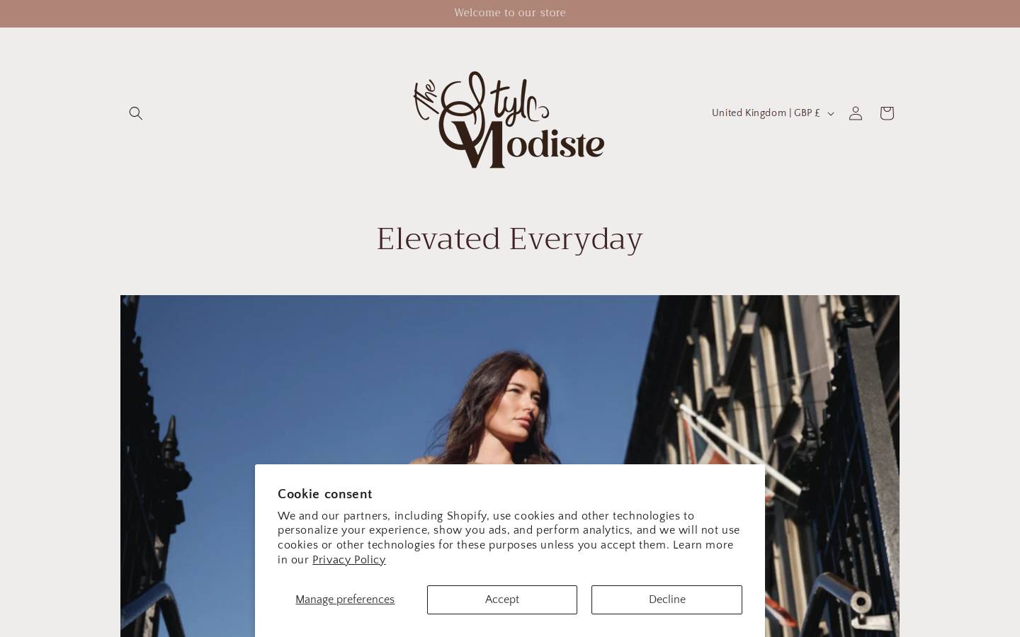 thestylemodiste.com homepage screenshot