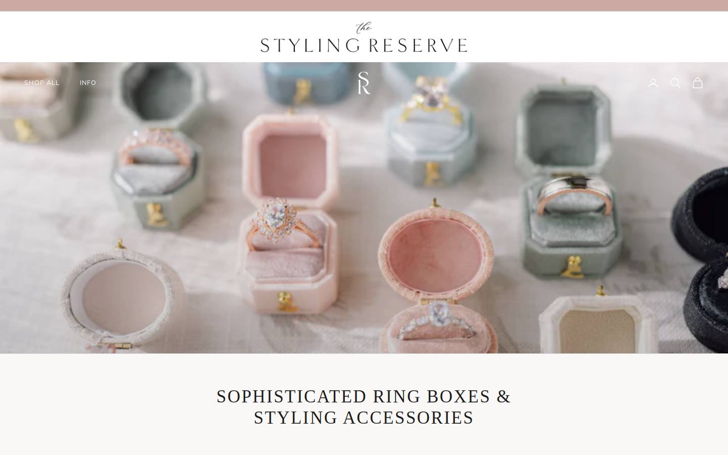 thestylingreserve.com homepage screenshot
