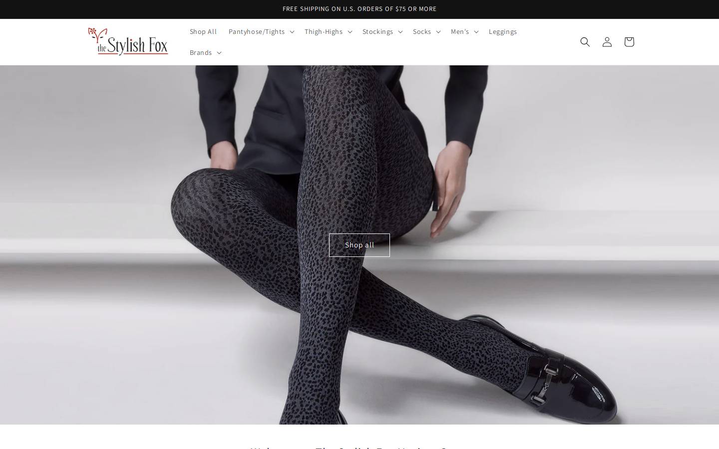thestylishfox.com homepage screenshot