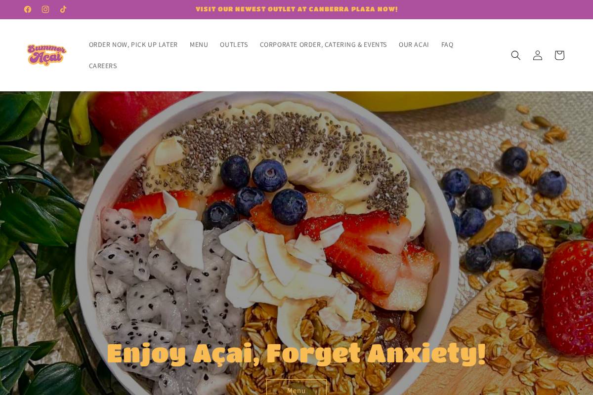 thesummeracai.com homepage screenshot