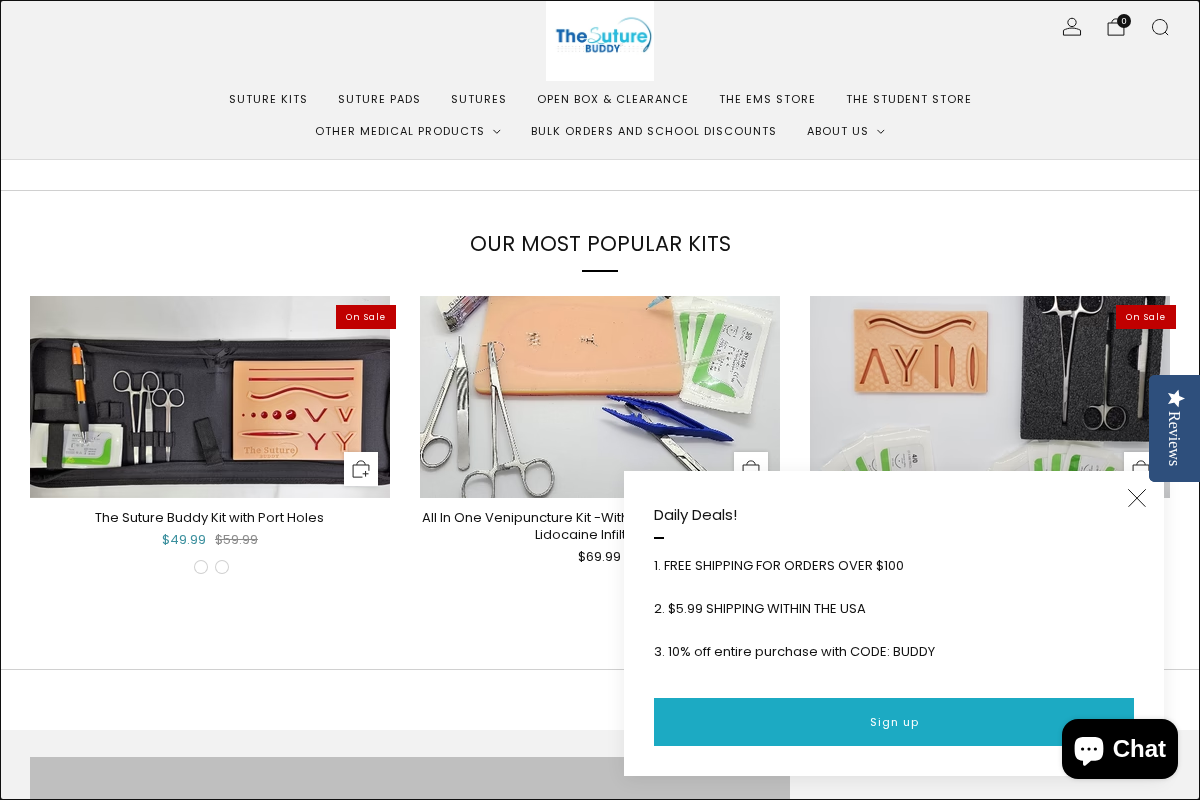 thesuturebuddy.com homepage screenshot