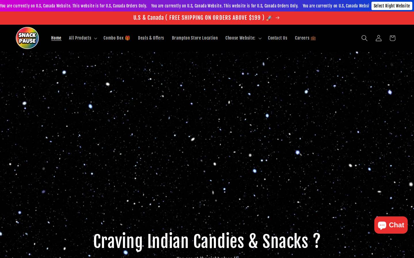 thetangyshop.com homepage screenshot
