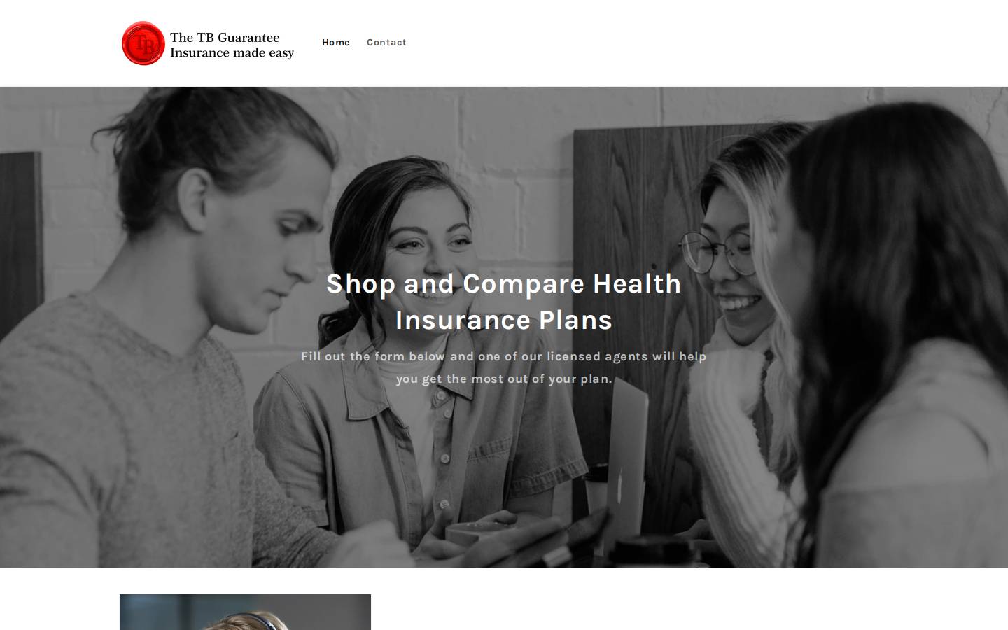 thetbguarantee.com homepage screenshot